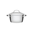 Jogo de Panelas Tramontina Aço Inox Allegra 10 Peças Fundo Triplo Com Pegador de Massa